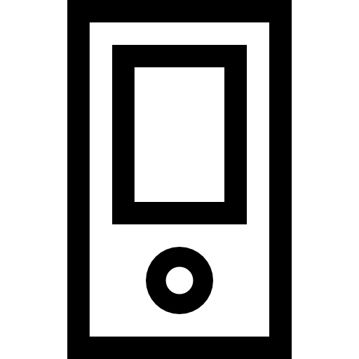 Cellphone outline